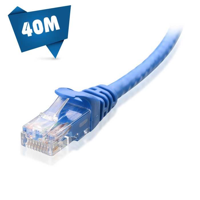 کابل 40 متری شبکه cat6 لمونتک (CAT6 UTP 40M)